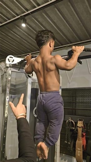 Back Workout Chin up full fire 🔥