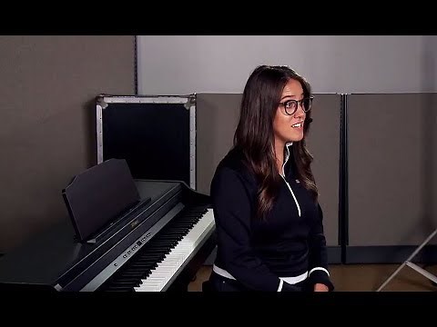 Roland RP501R Digital Piano Demo with Alicia Baker