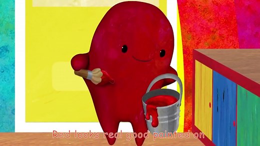 【史上最全英文儿歌单曲收集】Color song- Red