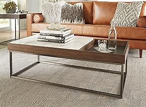 Modus Furniture Coffee Table, Rectangular, Ennis - Natural