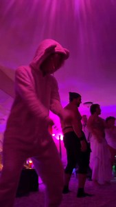 One time in middle school, for pajama day, I showed up in a onesie with no clothes underneath. During lunch, while I was holding my tray of food, a girl who didnt like me unzipped the onesie. The zipper actually went all the way down my leg and she - in one fell swoop - opened the whole thing. My tray of food crashed to the floor, and I dropped down to cover myself. It was hard to zip the onesie back up in that position so while people around me laughed, I struggled for a minute to cover my twee