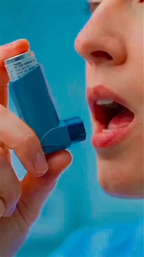 How an inhaler works during Asthma