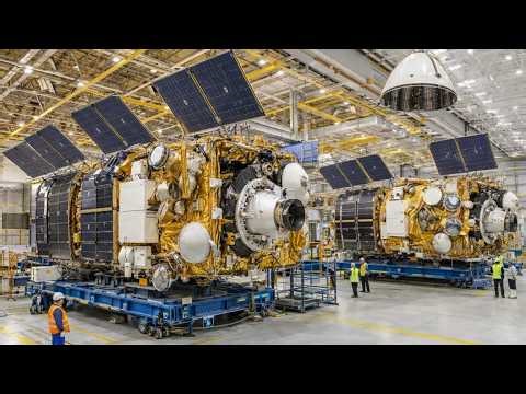 Inside the Satellite Factory: How They Are Made and Launched into Space (Full Process)