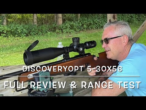 DISCOVERYOPT HD GEN-II 5-30x56 FFP rifle scope review & range test