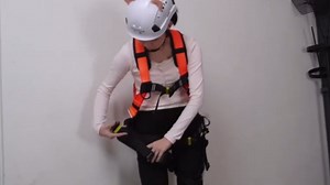 Safety Harness Fall Protection Kit with Shock Absorbing Lanyard & Suspension Trauma Safety Straps Upgrade Quick Buckles, Roofing Harness Construction Harness Para Construccion ANSI Compliant Orange