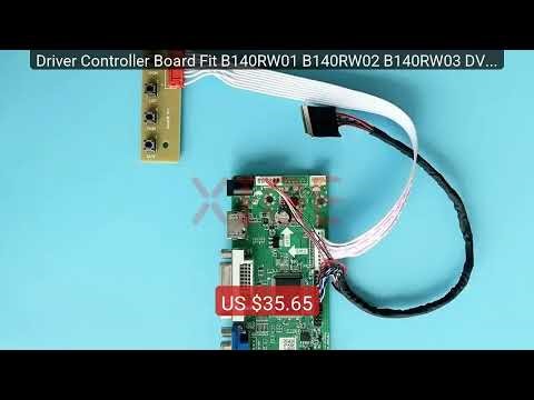 Driver Controller Board Fit B140RW01 B140RW02 B140RW03 DVI VGA Aud... — Best Deal 2026 | Shop Now!
