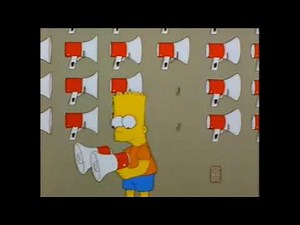 WELCOME TO THE UNDERGROUND (Bart Megaphone Meme)