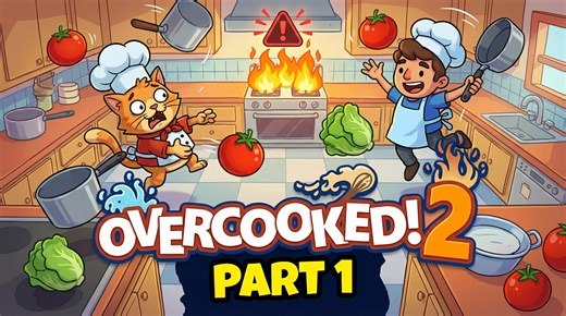 🍳 Overcooked 2 Part 1 – Cooking Chaos Begins! 🔥 The kitchen chaos begins! Welcome to Overcooked 2 Playthrough Part 1! In this episode, we dive headfirst into the chaotic world of Overcooked 2 – the ultimate co-op cooking simulator that will test your teamwork, timing, and sanity! 🎮 ✨ What to Expect: • Fast-paced cooking action • Hilarious kitchen disasters • Team coordination challenges • Fun commentary and reactions • The beginning of an epic culinary journey Whether you're a seasoned chef o