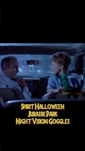 Unboxing Spirit Halloween Jurassic Park Night Vision Goggles