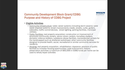 City of Grants CDBG Project Close-Out Public Meeting | City of Grants