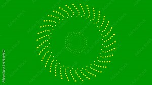 dot, circle, rotate, radiance, yellow, shape, spin, point, round, animated, motion, video, animation, looped, rotating, spinning, turn, turning, beam, ray, texture, pattern, increasing, increase, loop