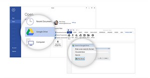 Google's new Microsoft Office plugin allows users to open and save Drive files