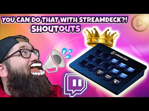 EASY WAY To Twitch Shoutout with Elgato Streamdeck