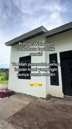 Kapanpun saatnya, mudahkan kak ya Rabb #rumahminimalis #bangunrumah #rumahidaman #homeliving #rumah