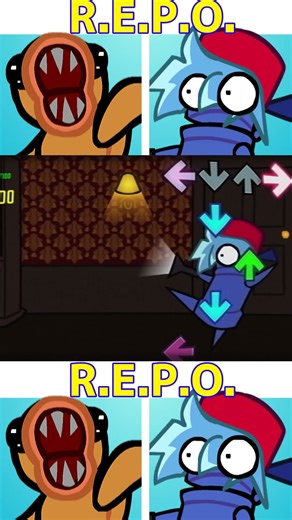 Friday Night Funkin VS Predator【R.E.P.O. Funk Extraction】FC #shorts