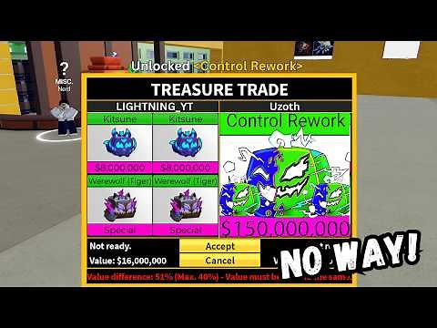 OMG! CONTROL FRUIT REWORK Is FINALLY HERE + INSANE TRADING VALUES 🔥