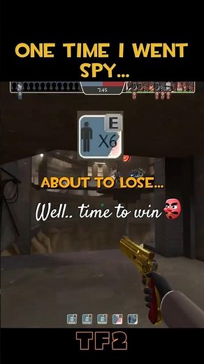 One Time I Went Spy... #tf2 #spy #gaming #teamfortress2 #gameplay #backstab #uncletopia #knife