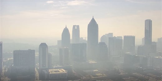 Wildfire smoke causes ‘unhealthy’ air quality, health problems in Metro Atlanta