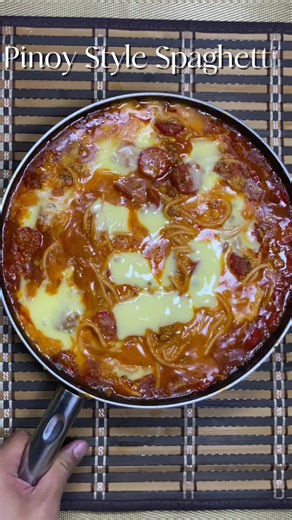 Delicious Cheesy Pinoy Style Spaghetti Recipe in 10 Minutes
