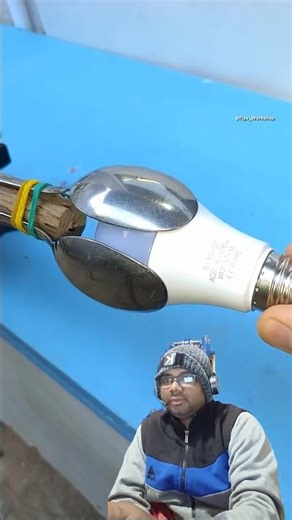 Genius DIY Tool for Changing Light Bulbs at Heights! 💡😱 #tools #tips #diy #ideas