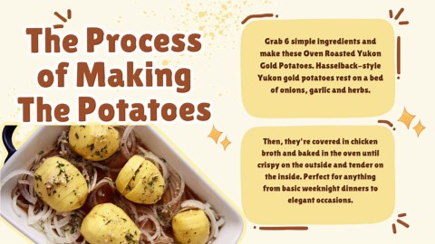 Oven Roasted Yukon Gold Potatoes - A Quick & Easy Side, Perfect for Any Occasion!