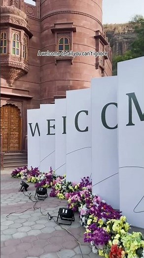 Welcome Entrance Board for Wedding | Welcome board | Wedding Stationery