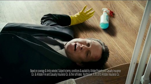 Allstate Home Insurance TV Spot, 'Mayhem: World's Worst Cleaning Lady'