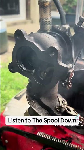 Turbo Spool Down On My Lawn Mower