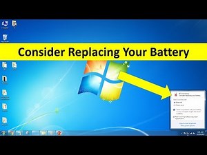 How to fix consider replacing your battery - Live issue fixed