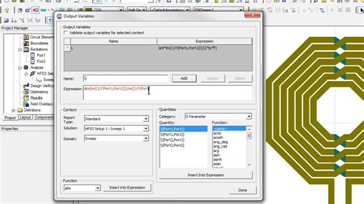GDSII导入HFSS教程part2