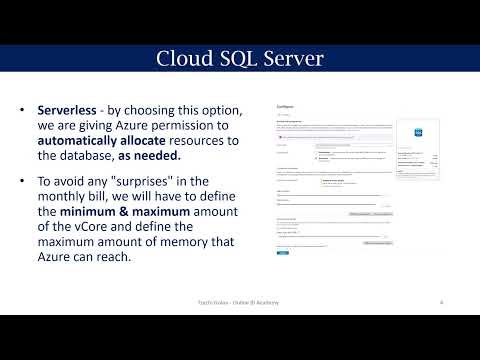 Creating SQL Server & Database