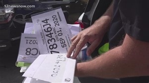 Fake, temporary license plates becoming a growing concern across Southeast Texas