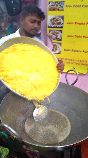 260K views · 1.8K reactions | Gujarati Dish Sev Khamani Making In Mumbai Rs. 35/- Only | India Eat Mania | Facebook