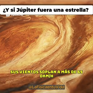 Júpiter no es un planeta normal 🌌 Es la “estrella fallida” del sistema solar 🌟 Retuvo su hidrógeno y helio, pero nunca llegó a encenderse 🔥 Si hubiera sido más masivo, la Tierra quizá nunca se habría formado 🪐 Con una masa 300 veces la de nuestro planeta, vientos de 650 km/h y radiación letal, Júpiter es el mundo más extremo del sistema solar 💫⚡ #fblifestyle #AntonioGarcia #ciencia #universo #Júpiter #sistemasolar #astronomía #planetas #cosmos | La Física en tu vida