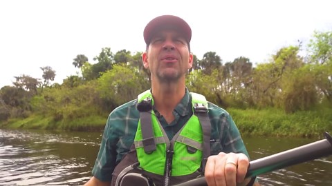 Spring kayaking on Florida's Myakka River - Lightweight Pakayak test!