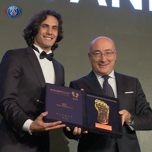 501K views · 1.5K shares |  Golden Foot 2018  Edi | PSG - Paris Saint-Germain | Facebook