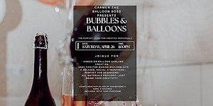 Bubbles & Balloons with The Boss