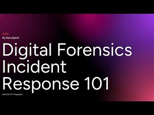 Pre-CTF DFIR Training: Zimmerman Tools + Plaso SuperTimeline