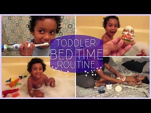 Toddler BEDTIME ROUTINE!