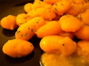 Lima /Butter Beans With Creamy Garlic .