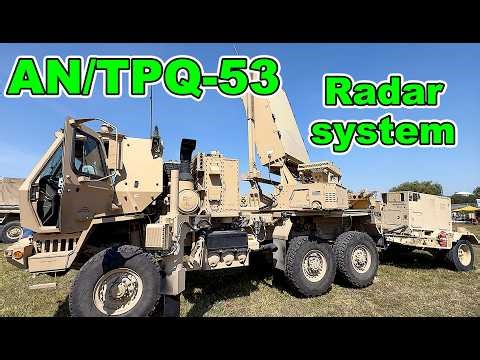 U.S. Army Counter-Battery Radar System AN/TPQ-53 by Lockheed Martin
