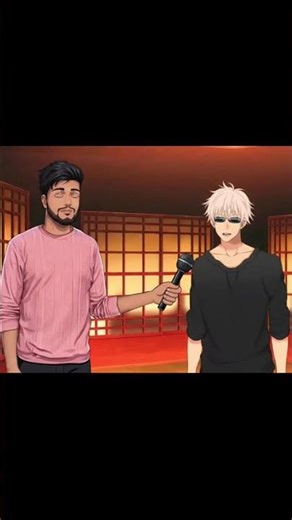 Short interview with gojo satoru #anime #jujutsukaisen #gojo #sukuna