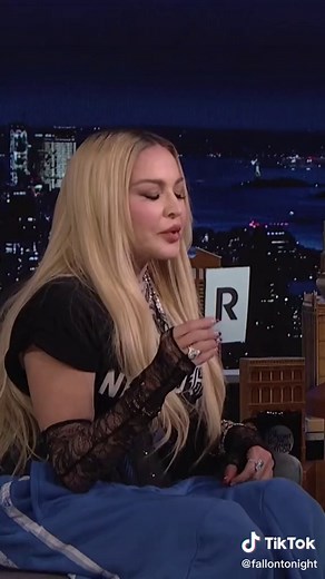 Madonna Challenges Jimmy to a Naughty Letter Game