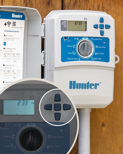 21K views · 154 reactions | Discover the unique benefits of the X2™ Controller with the X2 Controller Specialist Program! You’ll learn how to program the various features of this versatile controller to ensure highly efficient, reliable, automatic irrigation. Learn more at https://training.hunterindustries.com/group/401. #HunterIndustries #HunterUniversity | Hunter Industries | Facebook