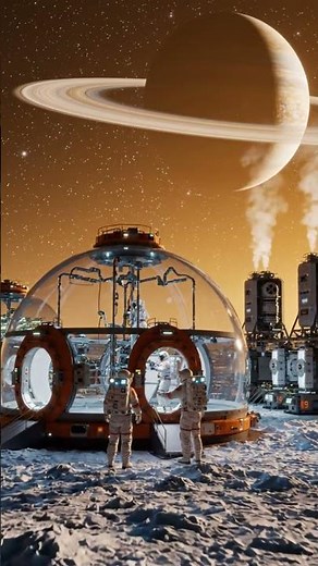 Could We Live on Titan? 🌍 Saturn's Mysterious Moon Explained! #sciencefacts #wealthwizard