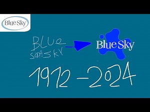 blue sky studios logo history (1912-2024)