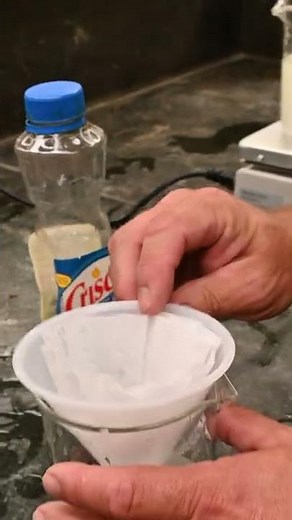 Cooking Oil Filter for Classifying Matter Unit