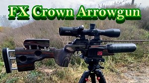 FX Crown Arrow Gun | GRS Stock | INSANE Accuracy | Target Shooting