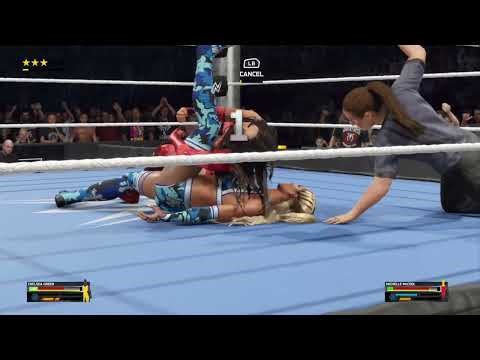 Chelsea Green vs Michelle McCool | US Title Match | WWE SMACKDOWN 7