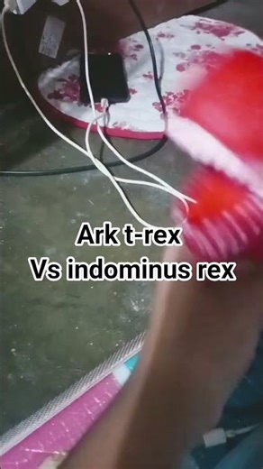 ark T-Rex vs indominus rex